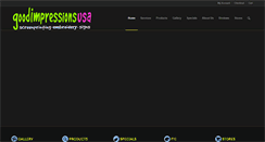 Desktop Screenshot of goodimpressionsusa.com